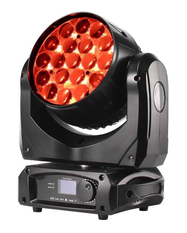Saturn Aura 40W LED 19PCS Zoom Wash Light – OptiView Entertainment